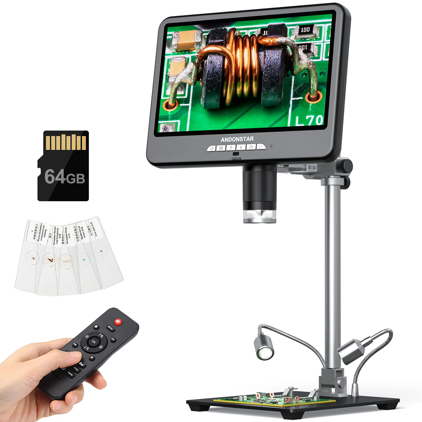 Andonstar AD210S-Pro 4K 60FPS  - Electronic Repairing reseña y precio