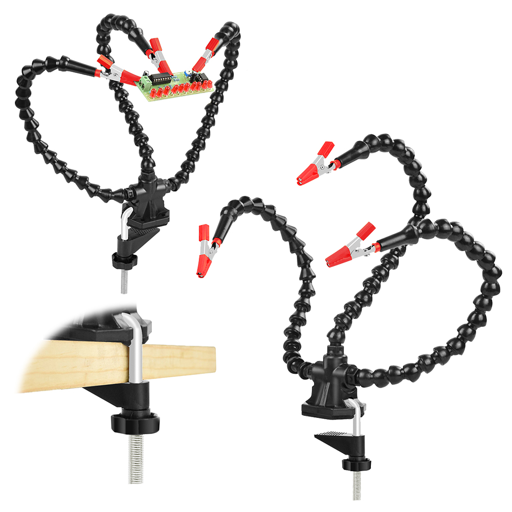 Desk Clamp Soldering Third Han - Electronic Repairing reseña y precio