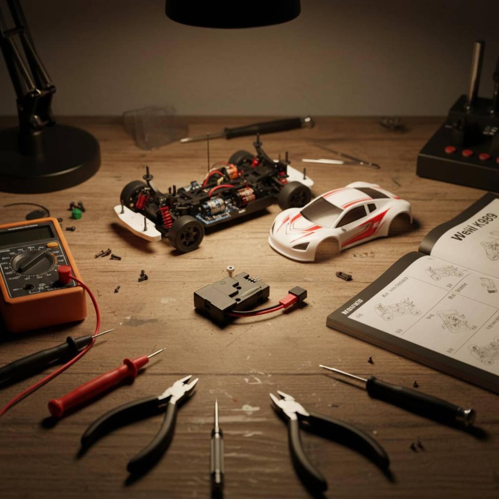 RC Car Receiver Board Replacem - Electronic Repairing reseña y precio