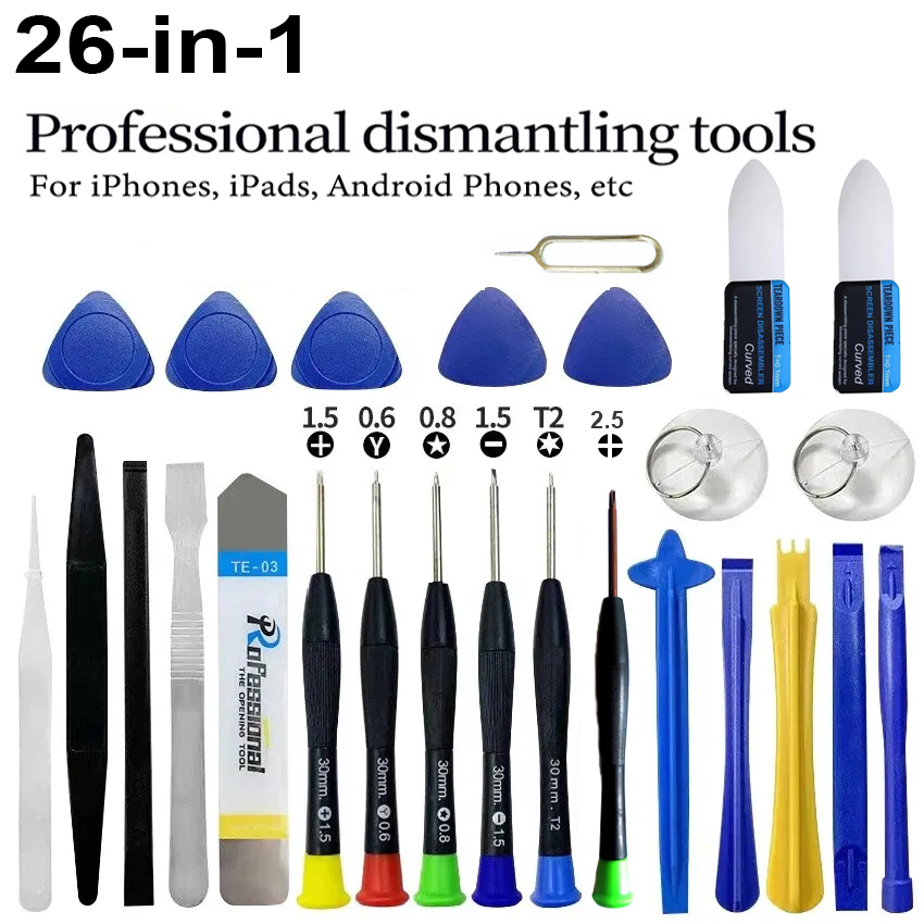 26 in 1 Phone Repair Tool Set  - Phone Opening Tool reseña y precio