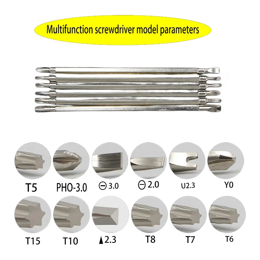 12 in 1 Multifunctional Screwd - Phone Opening Tool reseña y precio