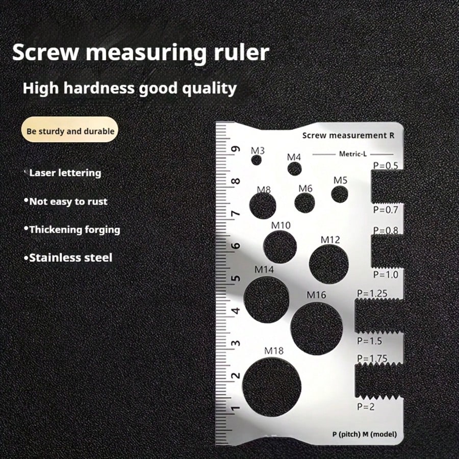 Solid Metal Screw Bolt Caliper - Electronic Repairing reseña y precio