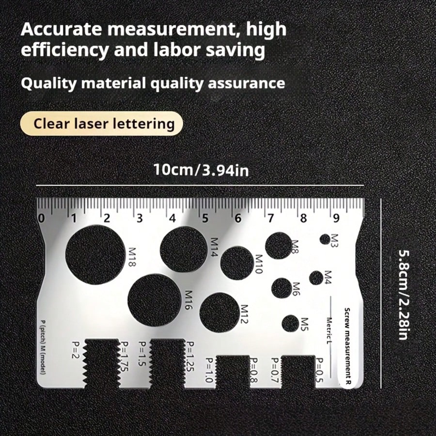 Solid Metal Screw Bolt Caliper - Electronic Repairing reseña y precio