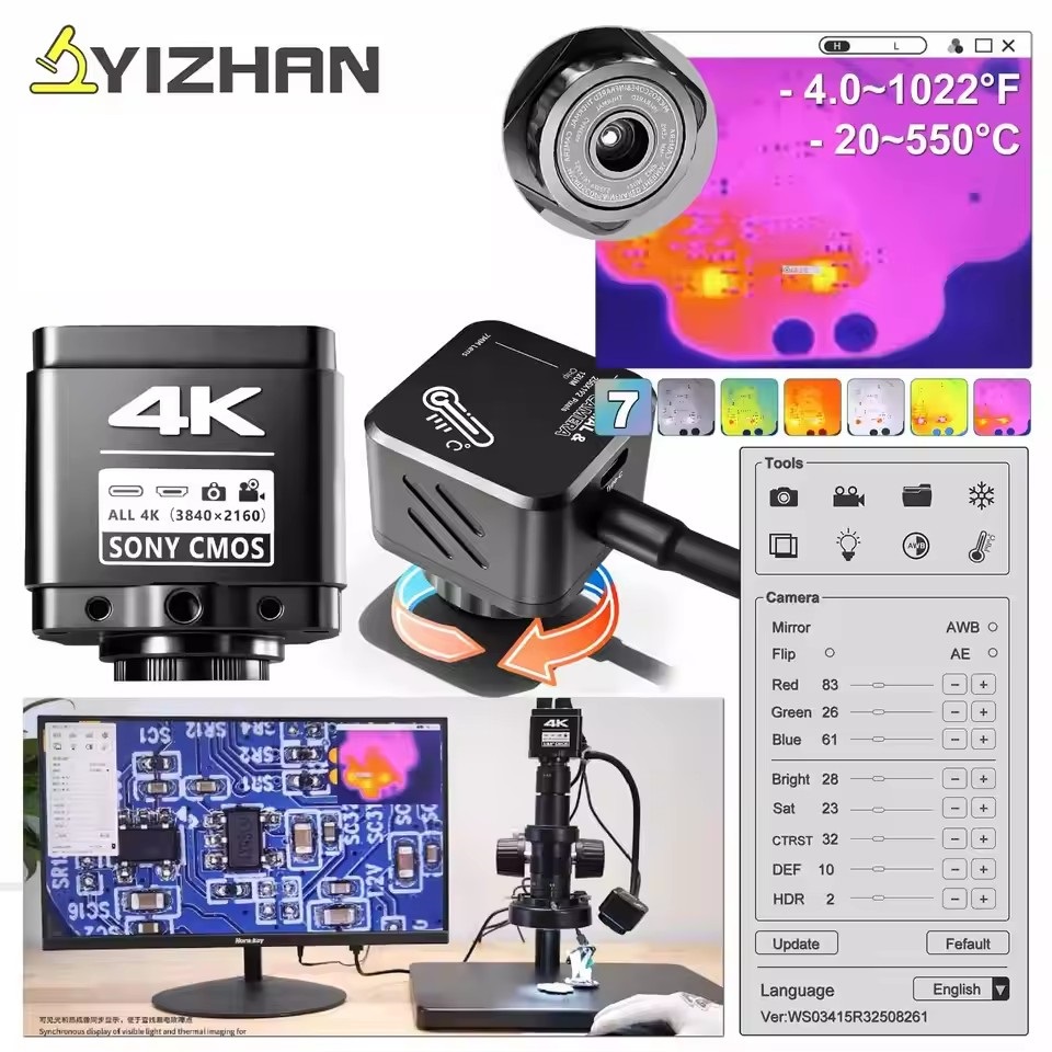 YIZHAN Thermal Imager 256*192  - Electronic Repairing reseña y precio